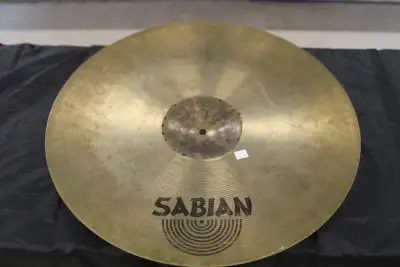 Sabian 21" HH Hand Hammered Raw Bell Dry Ride Cymbal (#35082-1), View more
