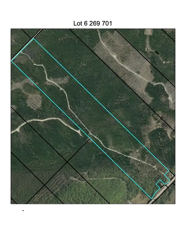 Lot boisé à vendre