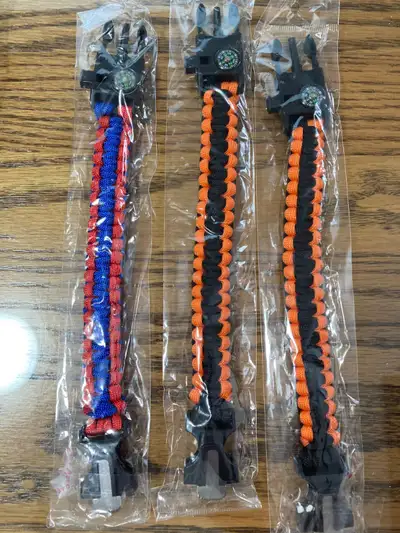 PARACORD TACTICAL + SURVIVAL 5 in 1 BRACELET.....SCOUTS BRACELET, View more