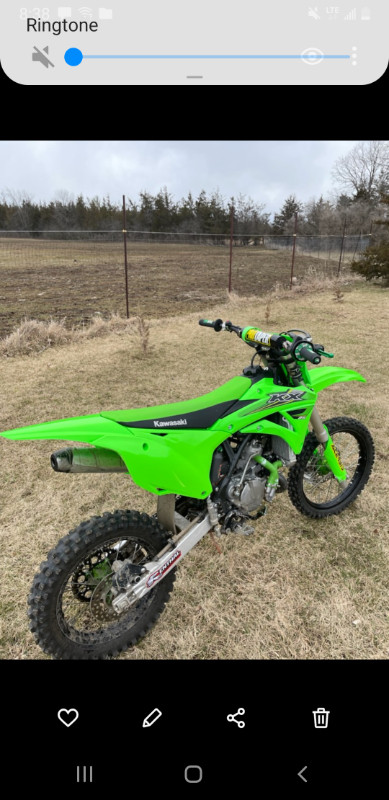 Brand new freshly rebuilt 2017 KX 85.  With after market add ons in Dirt Bikes & Motocross in Napanee