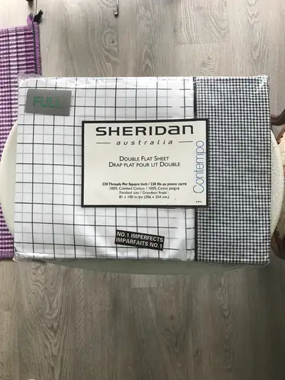 Brand New Double size flat sheet, View more
