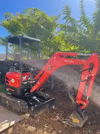 Mini excavation 