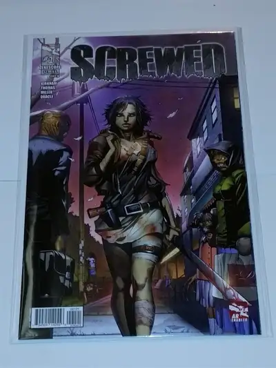 SCREWED #1 VARIANT B JUNE 2013 ZENESCOPE COMICS KIRKHAM, THOMAS, View more
