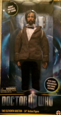 NIB Dr. Doctor Who 11th doctor 10" action figure Beard variant