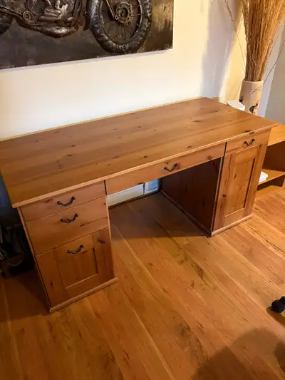 Solid Wood Desk, View more