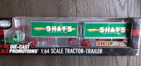 Diecast DCP tractor trailer set