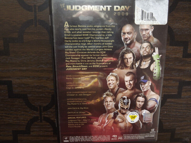 FS: WWE "Judgement Day 2009" DVD in CDs, DVDs & Blu-ray in London - Image 2