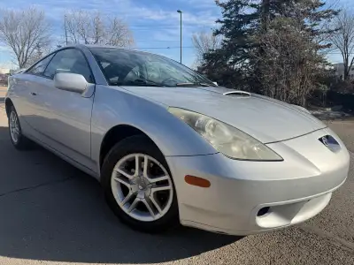 *FRESH TRADE* 2002 Toyota Celica GT. Only 201,564 km. 1.8L 1ZZ-FED I4 engine paired with 5 speed man...