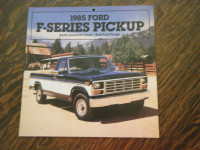 Ford 1985 F Series Pickup Truck  Sales Brochure