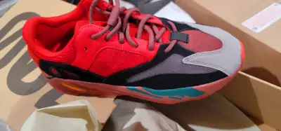 Adidas Yeezy Boost 700 Hi-Res Red sz12 brand new, View more