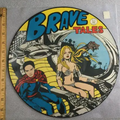 1983 UK Vinyl Record "Brave Tales" PICTURE Disc by Richard Bone, View more