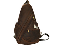 Buffalo Unisex Leather Backpack/Sling Day Bag