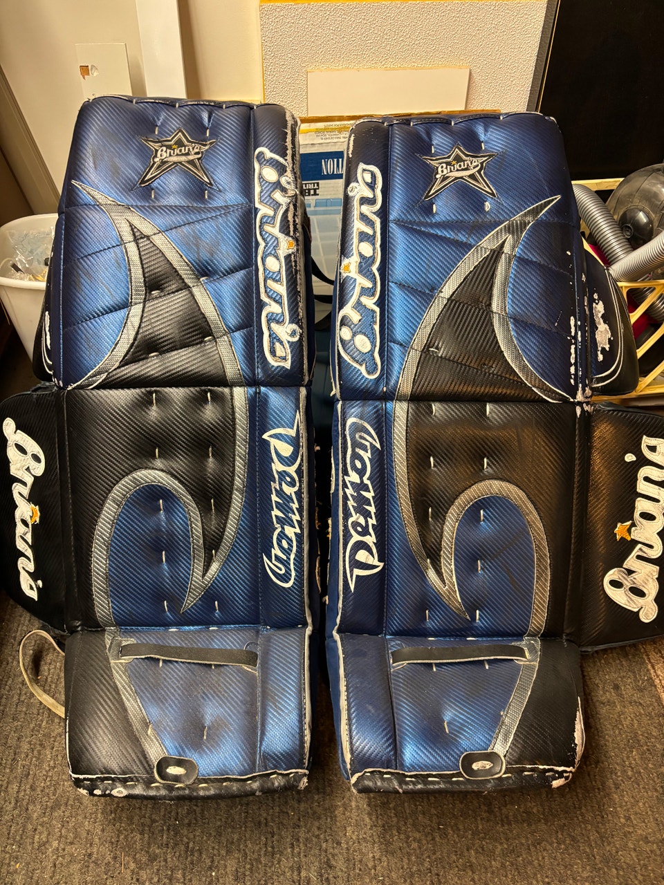 Brian's Demon Goalie pads | Hockey | Winnipeg | Free local classifieds ...