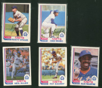 5 Card Lot 1982 O Pee Chee New York Mets
