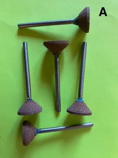 ALUMINUM OXIDE GRINDING POINTS FOR ROTARY TOOLS - $5 TO $10, View more