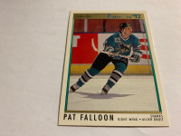 1991-92O-Pee-Chee Premier #56 Pat Falloon San Jose Sharks Hockey