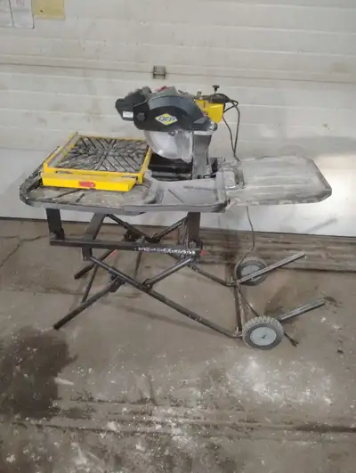 10" sliding wet saw, View more