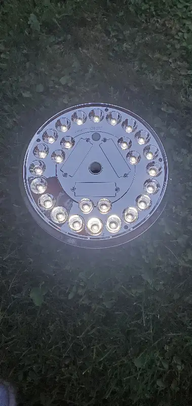 Solar FlagPole Light with 20 LEDs for Camping,Tent, Patio Light, View more