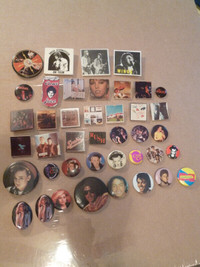 1970s Rock pin lot x 41 Floyd Queen Rush Benatar Boss Priest +++