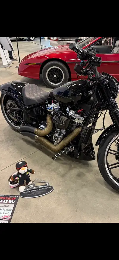 Well………..! this stunning bike was pretty much “stock” …then it went through quite the upgrades with...