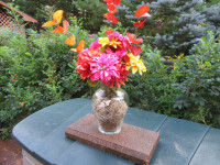 FLOWER ARRANGEMENTS  - 4 vases - REDUCED!!!!