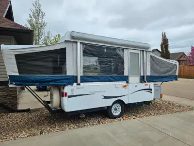 2010 Coleman Cheyenne Tent Trailer – $9,500 CAD – Red Deer, AB This well-maintained and upgraded ten...