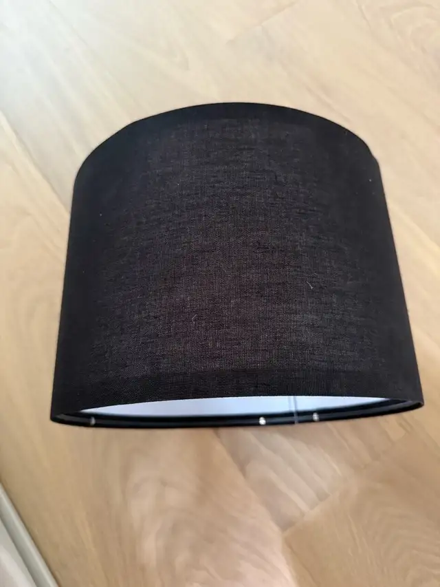 lamp shade - black  in Indoor Lighting & Fans in Oakville / Halton Region - Image 2