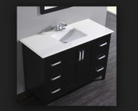 WANTED: NARROW Bathroom Vanity AND/OR Cabinet with doors