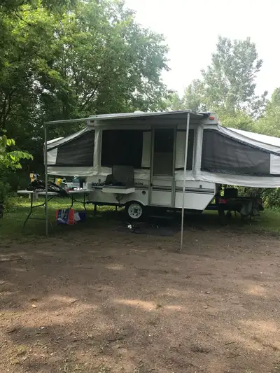 1999 Palomino tent trailer. In great shape for it’s age. Perfect starter trailer for a young family,...