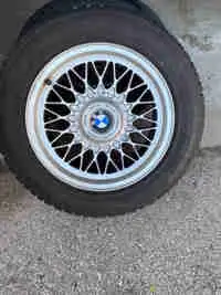 4 BMW tire on Rims 5 series 