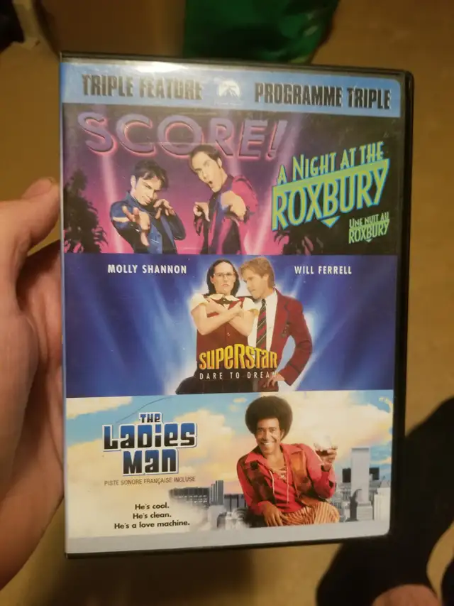 A night at the Roxbury , Superstar, Ladies Man 3 SNL DVD Movies