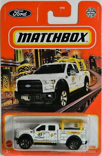 Matchbox 1/64 '15 Ford F-150 Contractor Truck Diecast Car