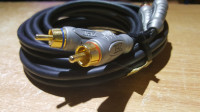 câble ou fil audio stéréo RCA HI FI de 8 pieds de qualité THX