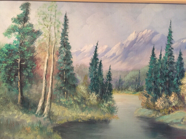 Item @ Vancouver - LARGE Oil Painting by Paul Hyttinen in Arts & Collectibles in Mississauga / Peel Region - Image 2