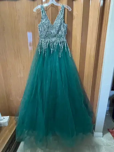Never worn brand new it’s a $500 dress bought for grad but things changed and ended up not going hop...