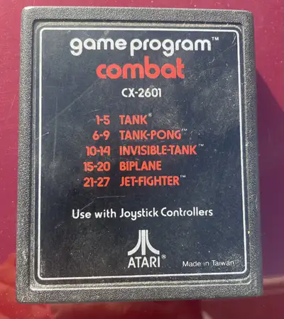 Atari Combat CX-2601, View more