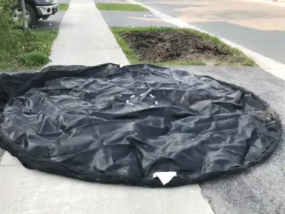 12 feet trampoline net enclosure and springs, View more