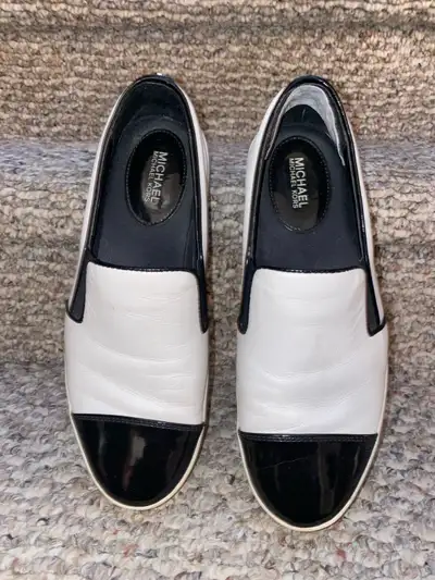 MK Leather slip-on sneakers, View more