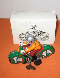 Motorbike /Motorcycle Rider Wind-Up  As Seen -NEW -