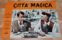 MAGIC TOWN AFFICHE CINEMA 1947