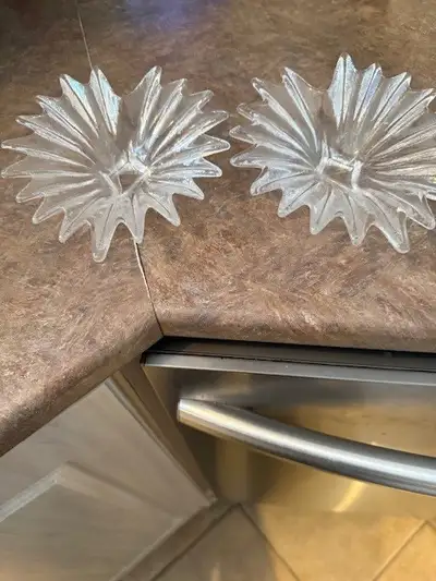 Beautiful Pair of Wedgewood Crystal Candy Dishes, View more