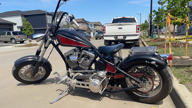 Indian Larry tribute bike - bad ass customs - article in descrip in Street, Cruisers & Choppers in Edmonton