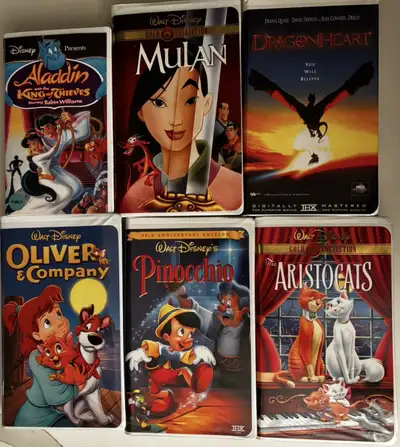 VHS Movies - Disney classics, View more