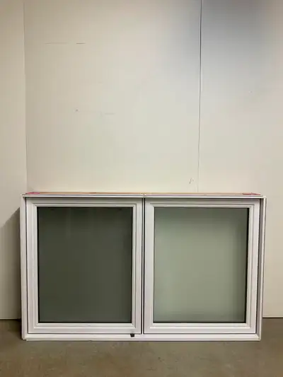 10710BP Fenêtre Battant PVC 2 sect 1 ouvr Verre givré 60 1/2/x37, View more