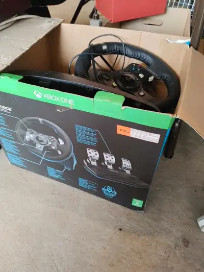Logitech G920 Steering Wheel, View more
