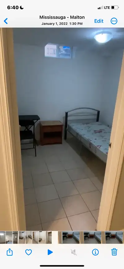 Private room for rent shared basement malton (Females ONLY)