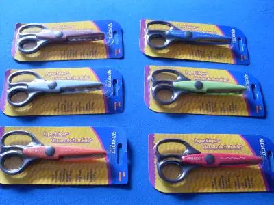 Ciseaux dentelés \ ciseau ondulé \ Ciseau Bricolage, View more
