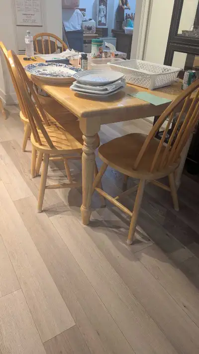 Solid Wood Dining Set, View more