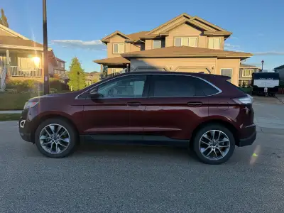 Selling our 2015 ford edge because we’re upgrading to a bigger vehicle Titanium model (top of the li...