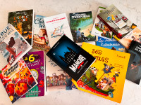Livres et jeux pour les élèves de la 1ère à la 6ème année